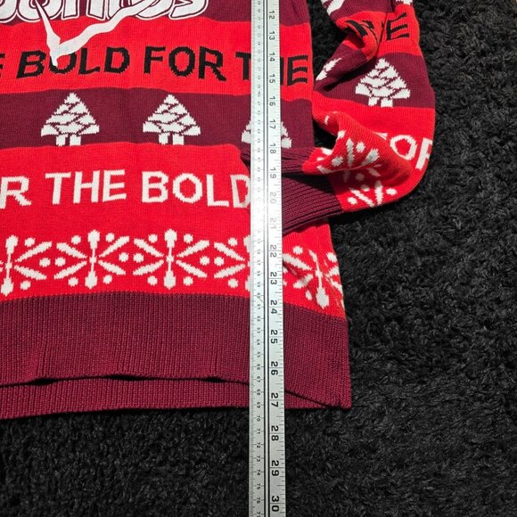 Vintage Doritos Ugly Christmas‎ Sweater Size Large Red “For The Bold” - Picture 8 of 9